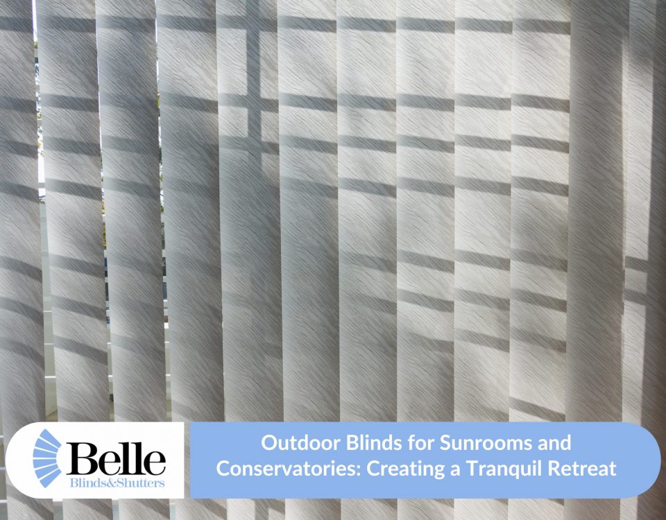 Outdoor Blinds For Sunrooms And Conservatories Creating A Tranquil Retreat