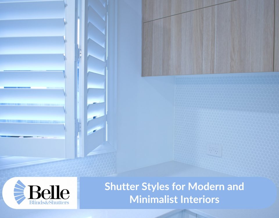 Shutter Styles For Modern And Minimalist Interiors